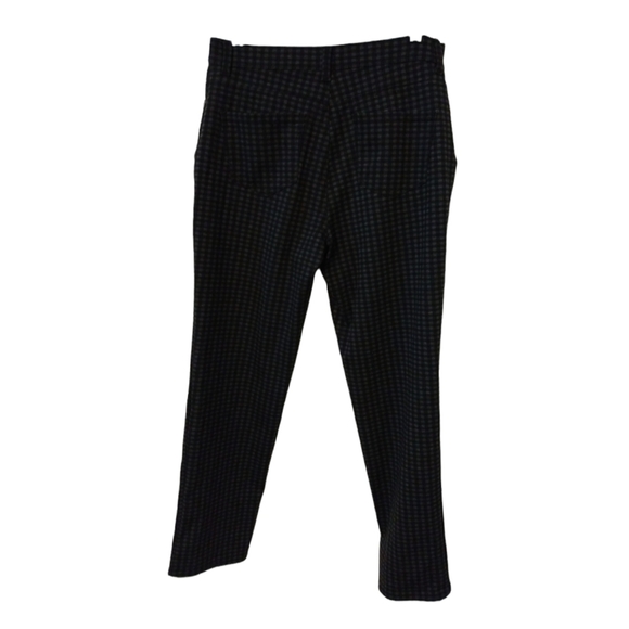 Gloria Vanderbilt Amanda Collection Black-Grey Checkered Stretch Jeans Size 10 - Picture 2 of 9